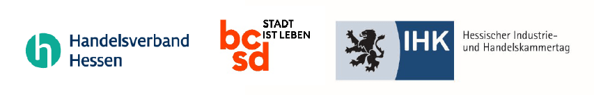 Logos Handelsverband Hessen e. V., BCSD, Hessischer Industrie- und Handelskammertag